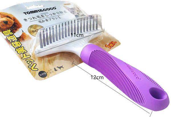 Thick needle stainless steel hair removal comb - Image 4