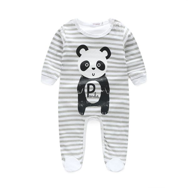 Children's Panda Print Jumpsuit - Image 2