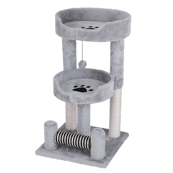 Cat Litter, Cat Tree, All-season General Purpose, Sisal Grinding Claw Toy, Cat Supplies - Image 2