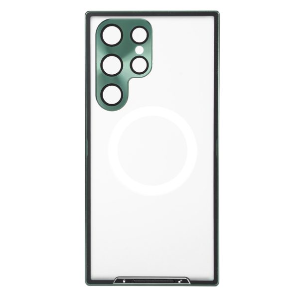 Magnet Suction Phone Case with Camera Protection Cover Magnetic Phone Protection Case for Samsung S23 Ultra