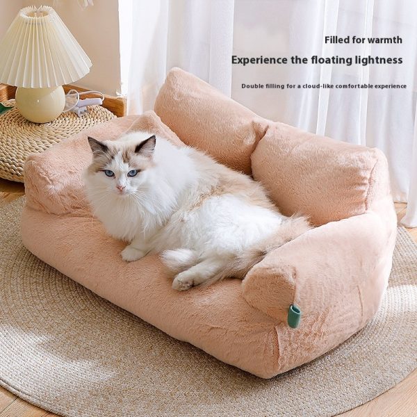 Winter Cat Nest Warm Sofa Plush