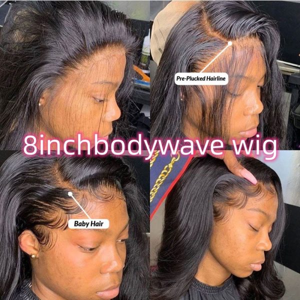 360 Full Lace Frontal Body Wave Human Hair Wigs - Image 6