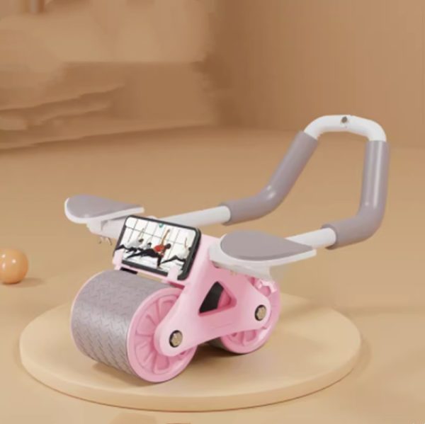 Beginner's Automatic Rebound Belly Wheel Fitness Equipment - Image 7