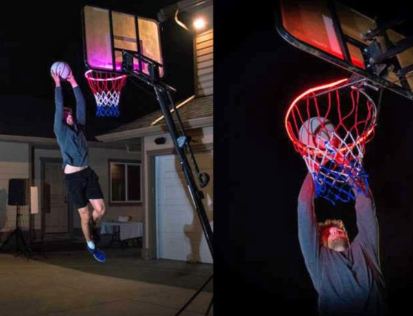 Induction Color Changing Basketball Frame Light - Image 2