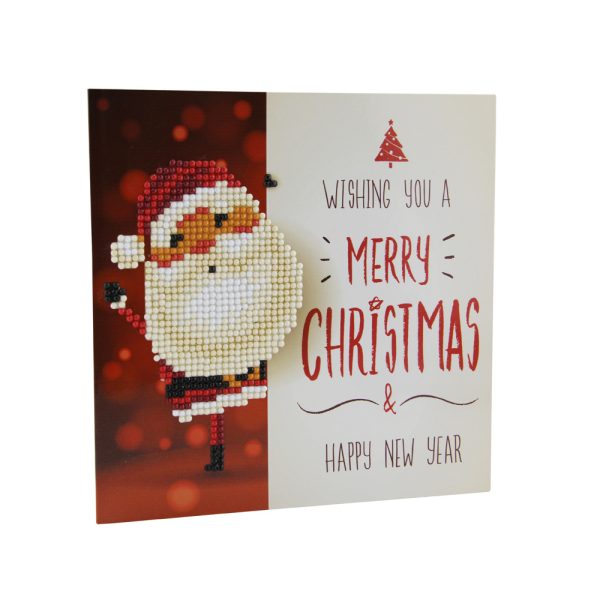 Christmas DIY Diamond Painting Greeting Cards 5D Cartoon Birthday Postcards Kids Festival Embroidery Greet Cards Gifts - Image 8