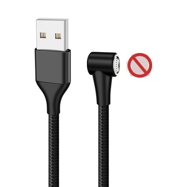 Braided magnetic data cable three-in-one fast charging cable - Image 5