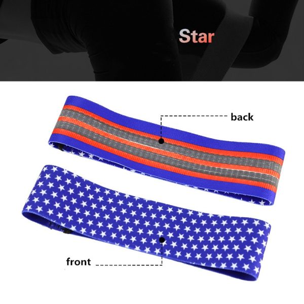 Anti-slip yoga camouflage color resistance band - Image 8