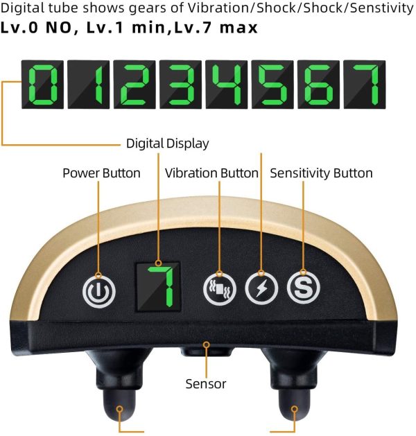 Electronic Dog Training Device With Electric Shock Collar And Screen - Image 5