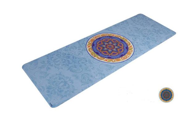 1.5mm Natural Rubber Slip-resistant Yoga Mats Yoga Blanket Folding Fitness Mat High Temperature Travel Printing Mats - Image 2