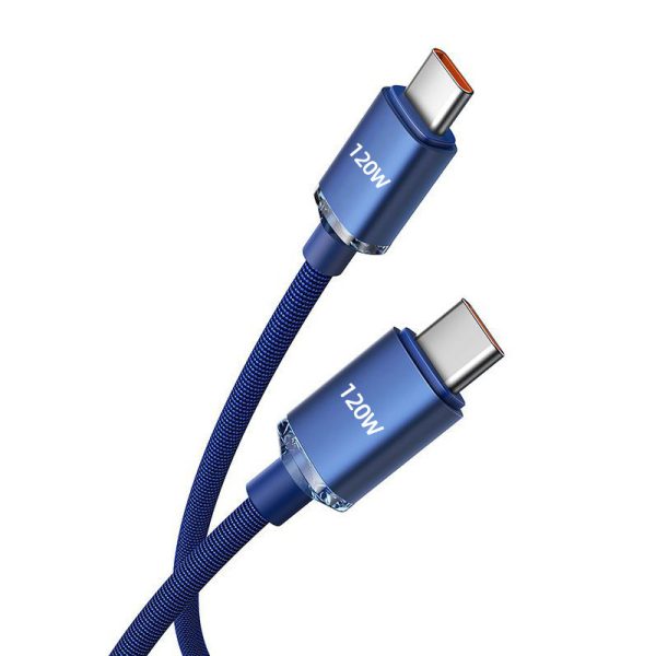 120W Fast Charge PD6A Dual USB Type-C Cable - Image 7