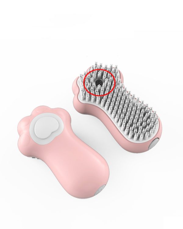 Pet Shower Brush Cat Massage Clean Soft Bristle - Image 4