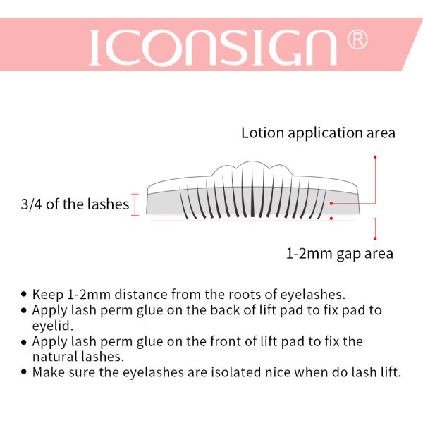 Dropshipping ICONSIGN Lash Lift Kit Lash Lifiting Eyelash Perming Kit Lash Curling Enhancer Eyes Makeup Tools - Image 7