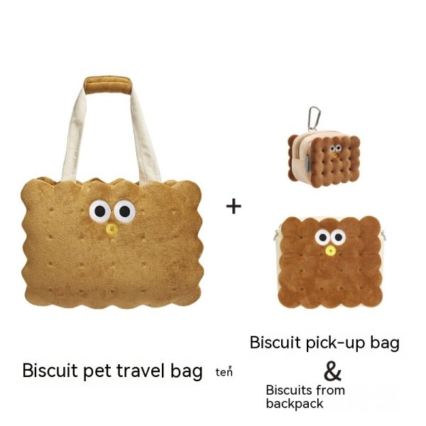 Sandwich Biscuit Bag Cat Winter Portable Outing Dogs And Cats Large Capacity Good-looking Anti-stress - Image 6