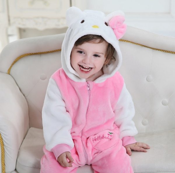 Baby onesies spring and autumn animal styling robes boys and girls climbing clothes - Image 6