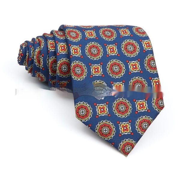 Business Polyester Men's Printed Workplace Tie - Image 4