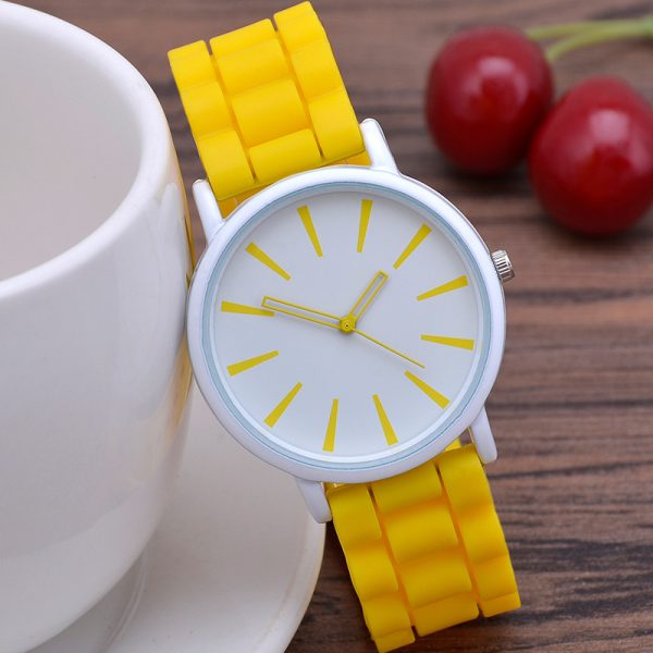 Classic Ultra-thin Silicone Watch Female Student - Image 3