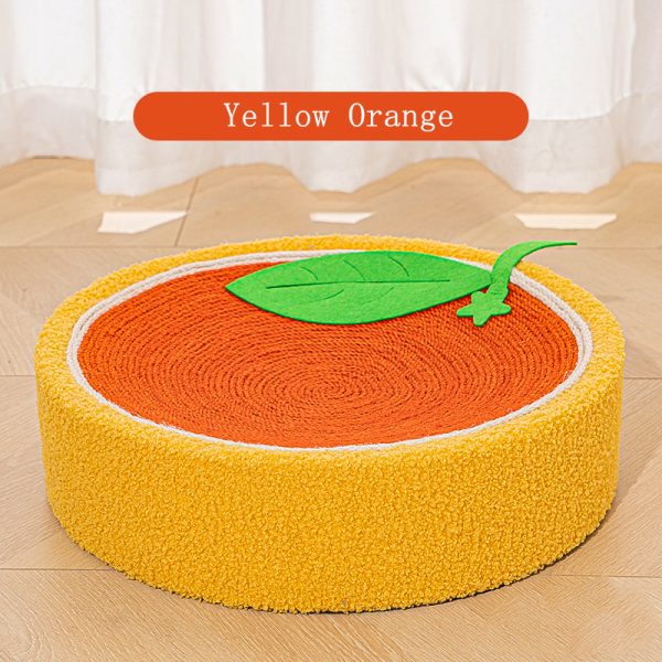 Round Cat Scratcher Sisal Weave Cat Scratching Pad 2 In1Indoor Grinding Claws Cat Training Toys For Cats Furniture Protection - Image 6