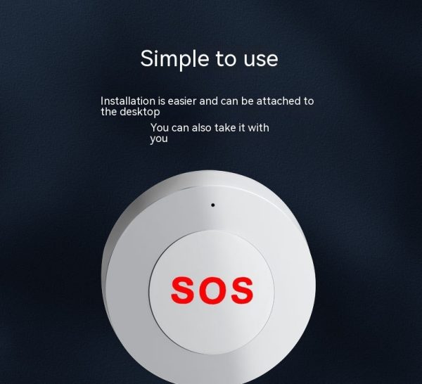 Remote Mobile Phone Alarm For Elderly Household Emergency Button - Image 9