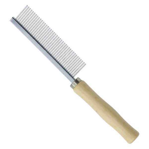 Wooden Handle Grooming Comb For Dogs Cats Pet - Image 3