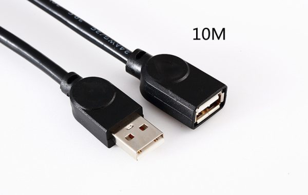 Black AF2.0usb Data Extension Cable With Copper Core - Image 8