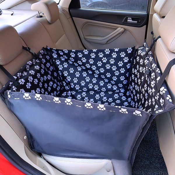 Rear Printed Double Layer Waterproof Pet Car Mat Pet Cat Dog Protection Pet Hanging Basket - Image 6