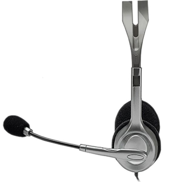 LogitechLogitech H110H111 Stereo Wired Headset Single Double 35 Headset Computer Tablet Headset - Image 9