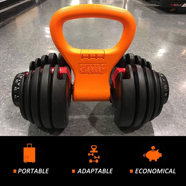 Kettle bell adjustable handle dumbbell pot handle clip power piece fitness accessories - Image 3