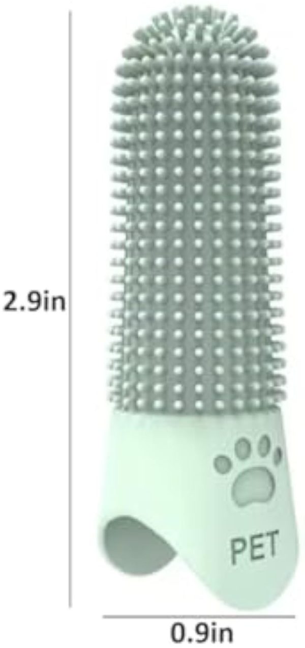 360 Angle Pet Finger Toothbrush For Small Medium, And Large Dogs  Improve Oral Health And Freshen Breath - Image 3