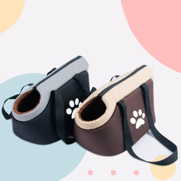 Portable One-shoulder Warm Pet Bag - Image 2