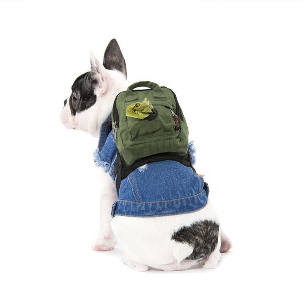 Pet Dog Washable Square Backpack Small - Image 10