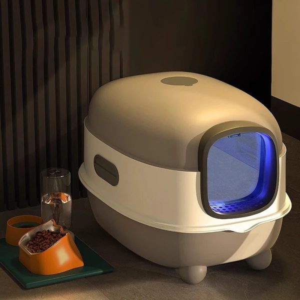 Litter Box Fully Enclosed Oversized UV Sterilization - Image 2