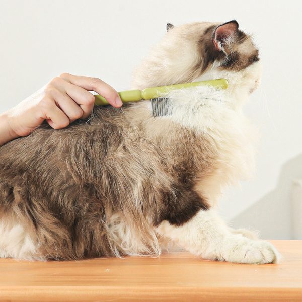 Pet Cat And Dog Dense Tooth Row Comb To Remove Floating Hair - Image 2