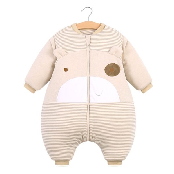 Cartoon Cotton Baby Anti-kick Baby Sleeping Bag - Image 8