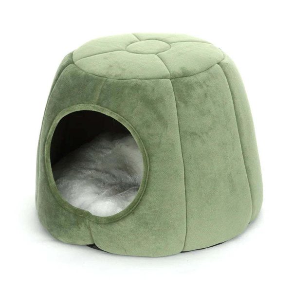Cotton Pet Semi-enclosed Windproof Warm Sheep Nest - Image 7