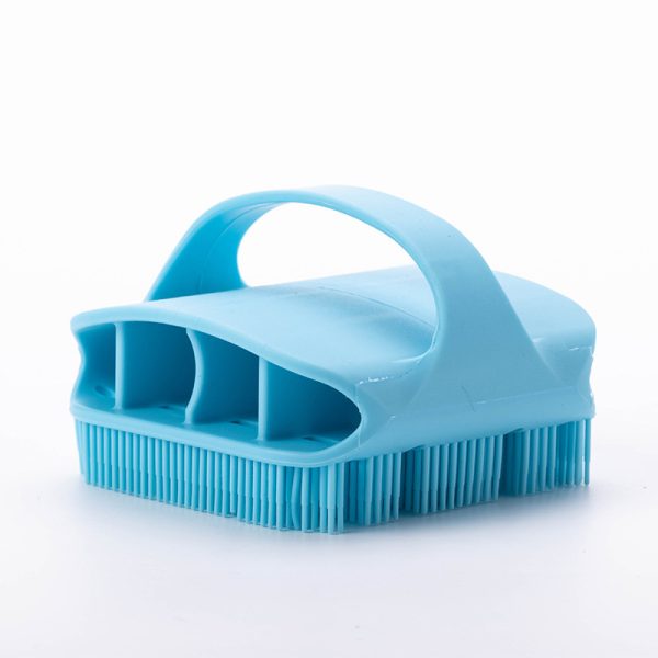 Head Massage Comb Shampoo Scrubber Washing Magic Demelant Brush Bristles Clean Hairbrush Scalp Massager Barber Hair Accessories - Image 3