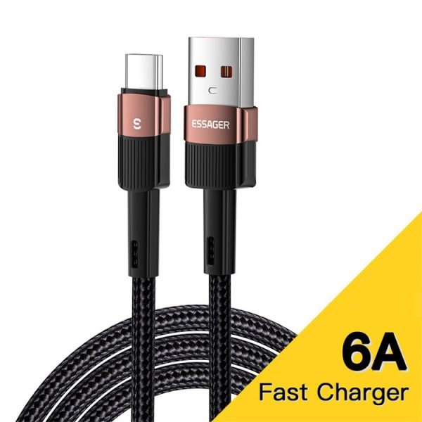 ESSAGER6A Super Fast Charge Mobile Phone Data Cable 66W - Image 5