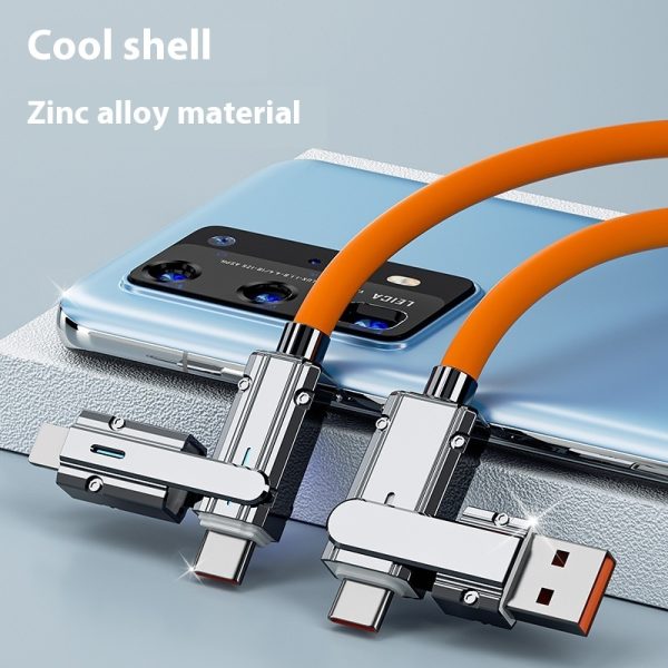 Mech Four-in-one Fast Charge Data Cable - Image 3