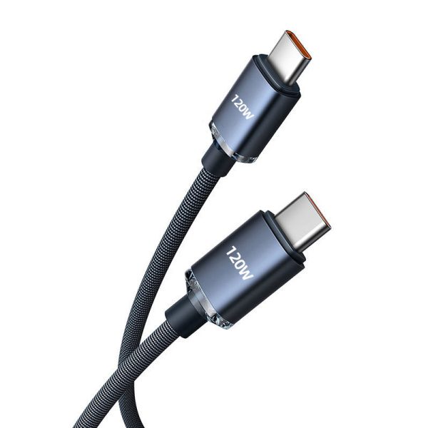 120W Fast Charge 6A Double USB Type-C Cable - Image 9