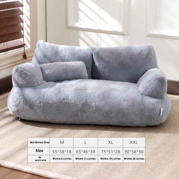 Winter Cat Nest Warm Sofa Plush - Image 8