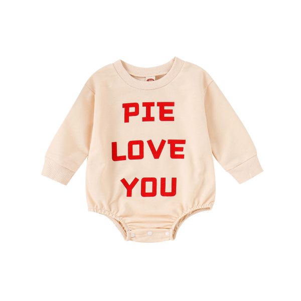 Letter Print Romper Children's Clothing - Image 3