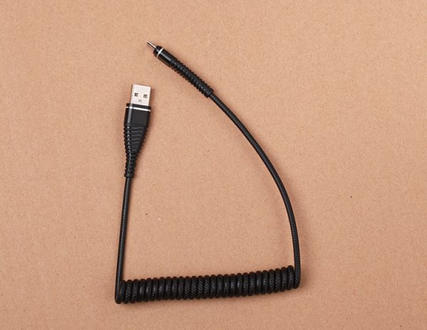 Mobile Phone Charging Spring Wire For Apple Android TYPE-C - Image 2