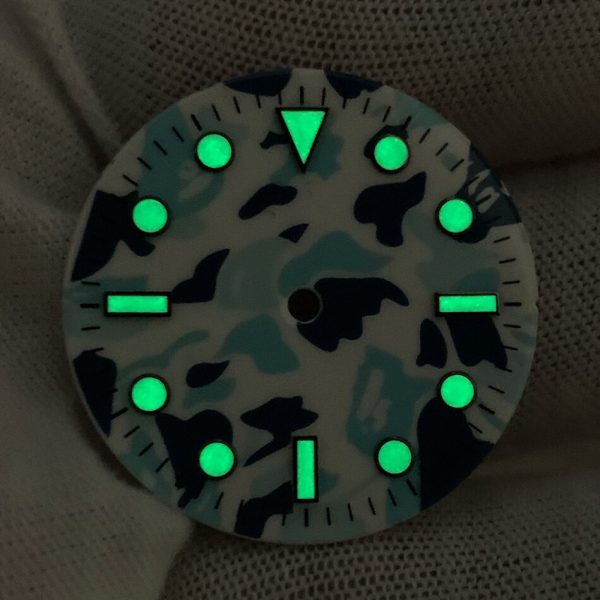 Green Luminous Camouflage Watch Accessories - Image 3