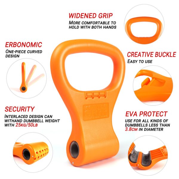 Kettle bell adjustable handle dumbbell pot handle clip power piece fitness accessories - Image 4
