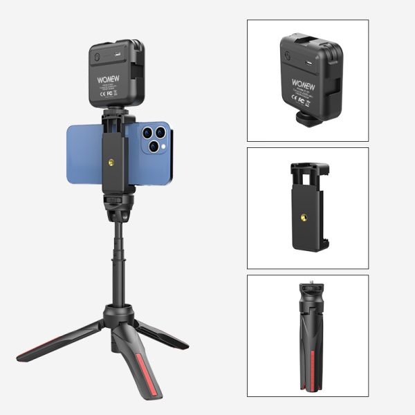 Mobile Phone Live Selfie Stick Fill Light Tripod - Image 4