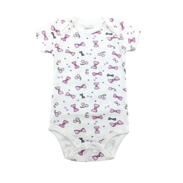 New Cotton Baby Short-sleeved One-piece Home Service - Image 3