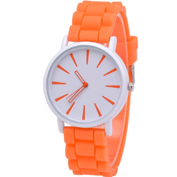 Classic Ultra-thin Silicone Watch Female Student - Image 2