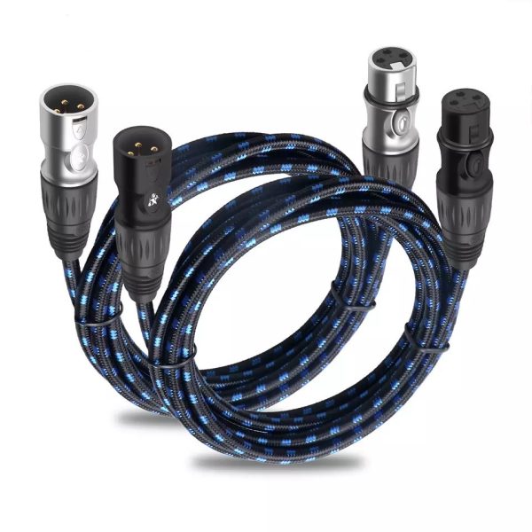 Cannon Wire Male To Female Audio Microphone Connector Cable - Image 6