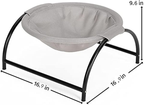 Breathable & Removable  Cat Hammock Bed For Indoor Cats Washable & Comfortable Pet Hanging Nest For Cats - Image 2