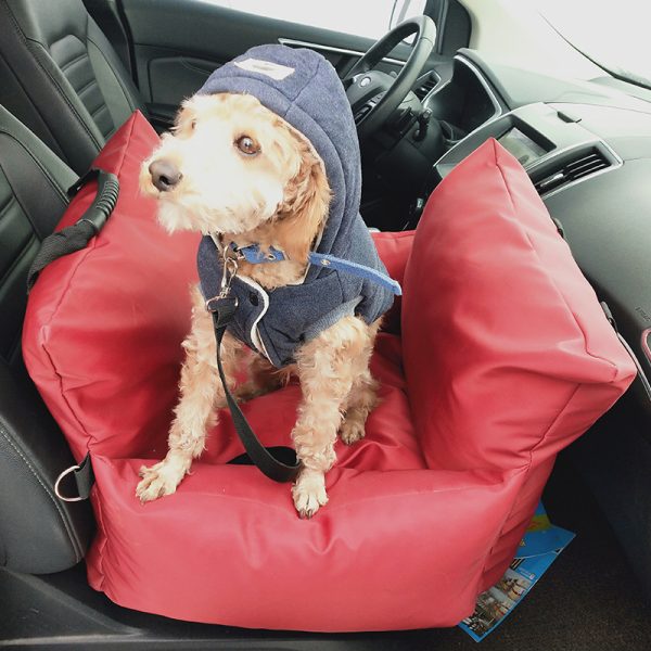 Vehicle Central Control Removable And Washable Pet Seat - Image 5