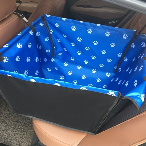 Rear Printed Double Layer Waterproof Pet Car Mat Pet Cat Dog Protection Pet Hanging Basket - Image 8